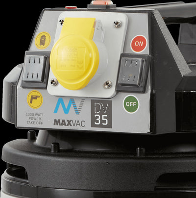 Certified M-Class 35Ltr Vacuum with Smart-Clean Filter Function, MAXVAC Dura DV35-MBA, DV-35-MBA-230