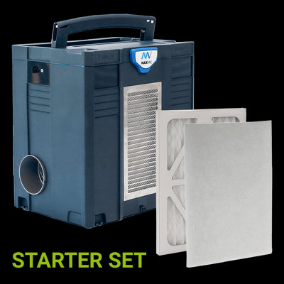 MAXVAC Dustblocker DB450 Air Scrubber Cleaner, 6 Month Starter Set