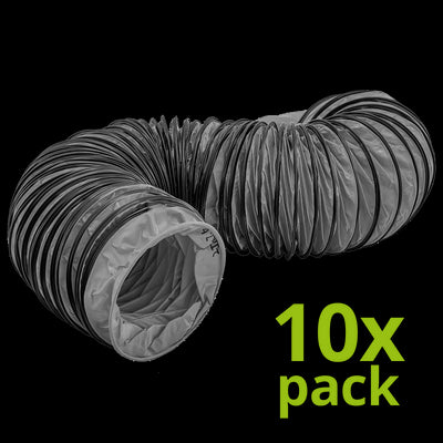 Airhose Hose Ducting Standard, 450mm (16") x 5mtr, 10 Pack