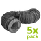 Airhose Hose Ducting Standard, 450mm (16") x 5mtr, 5 Pack