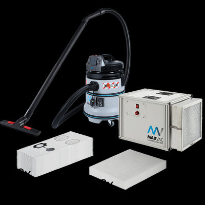 MAXVAC Dustblocker DB500 & Dura DV35-MBA Bundle