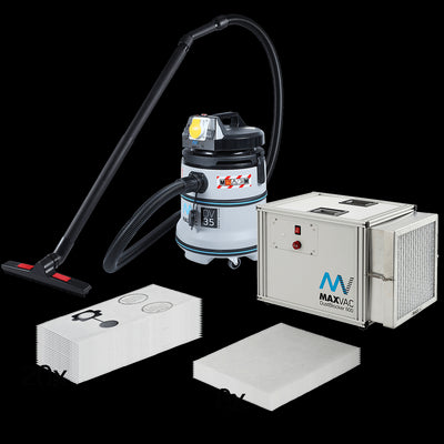 MAXVAC Dustblocker DB500 & Dura DV35-MBA Bundle