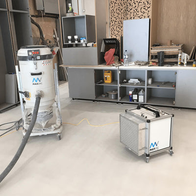 MAXVAC Dustblocker DB900e Air Scrubber Cleaner with 900m3/hr Air Flow & intelligent filter monitoring