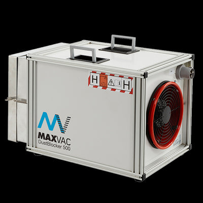 Powerful Industrial Airborne Dust Extractor used in construction, woodwork shops, DIY and renovations - Dustblocker DB500 Air Scrubber Cleaner, 500m3/h Air Flow - Dust Arrest